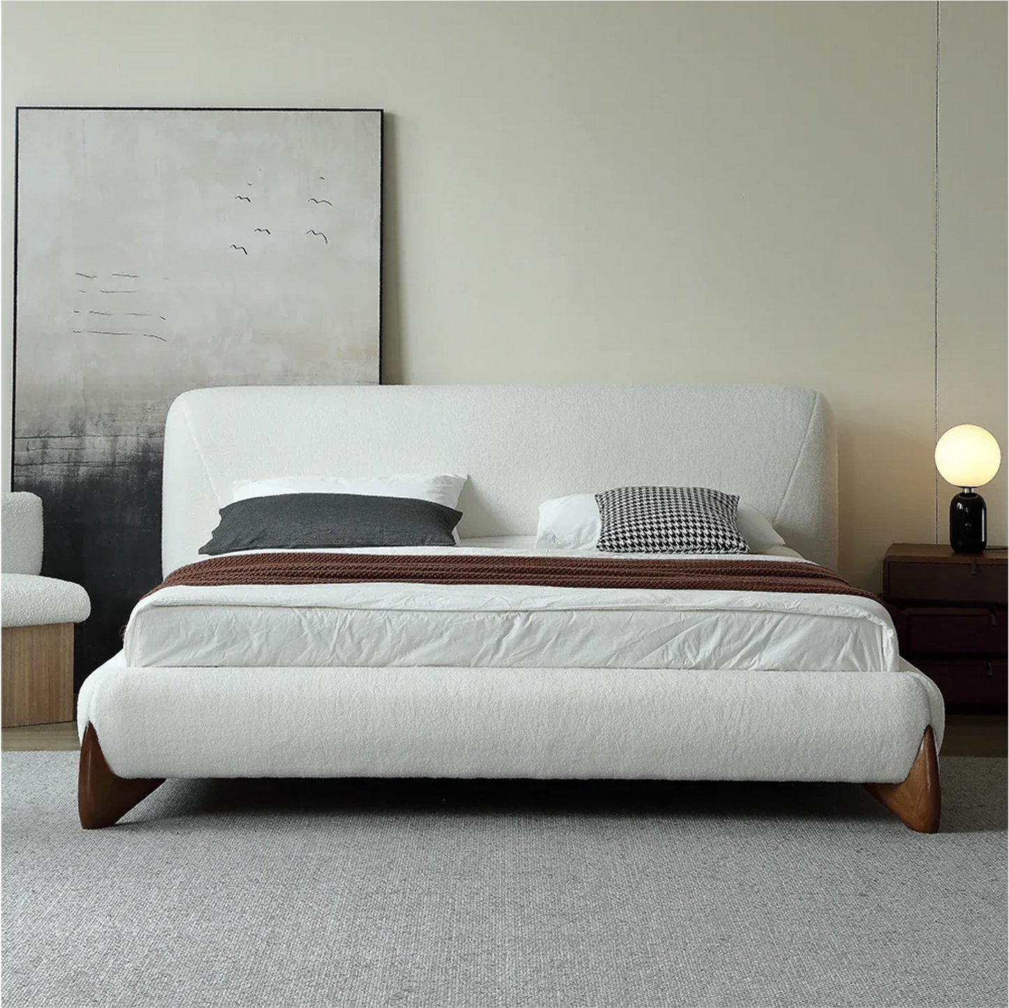 Arlo Boucle Bed