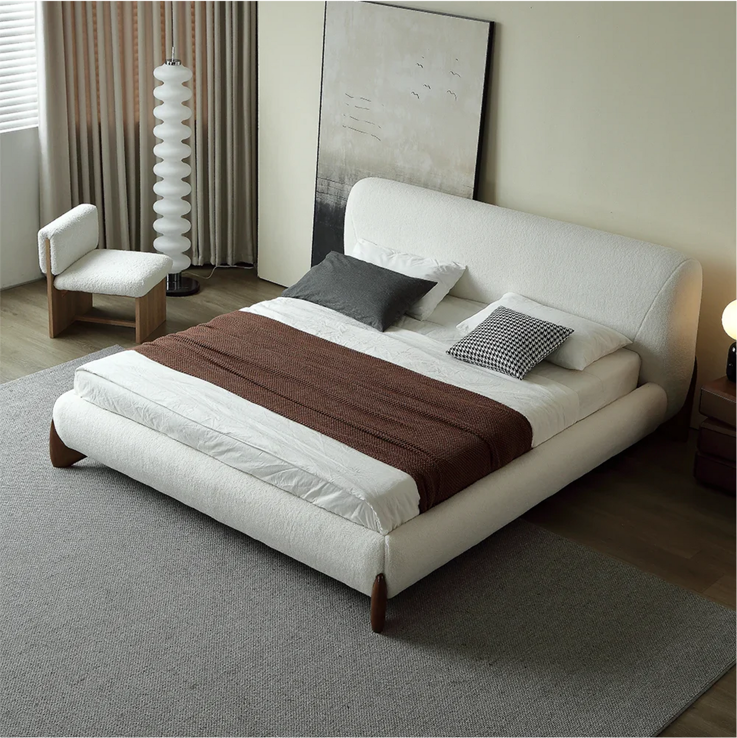 Arlo Boucle Bed