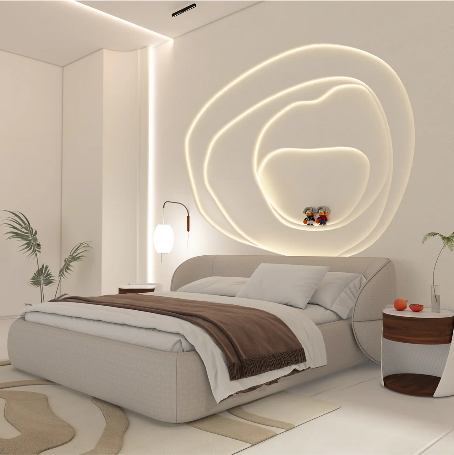 Miro Faux Leather Bed