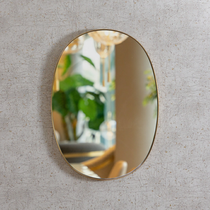 Mirror, Set of 3 Stainless Steel Frame