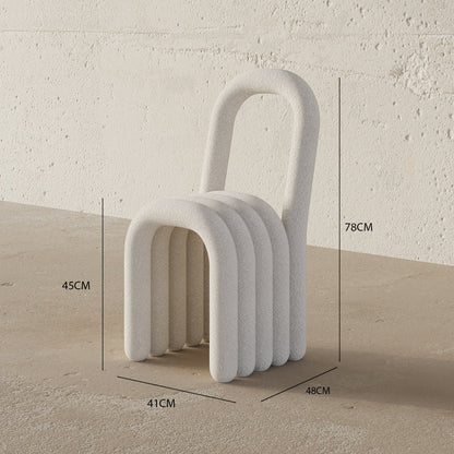 Aurora Bouclé Lounge Chair