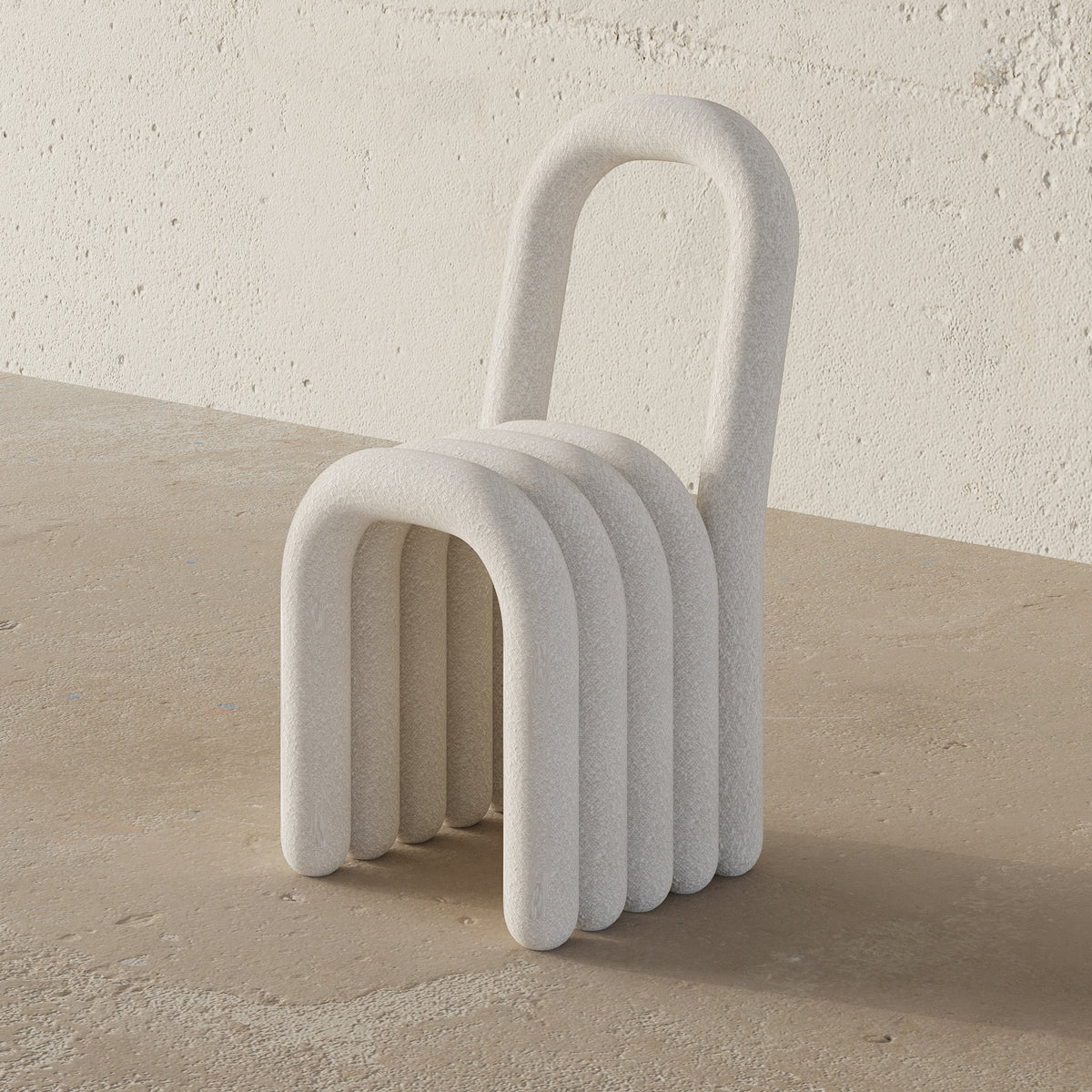 Aurora Bouclé Lounge Chair