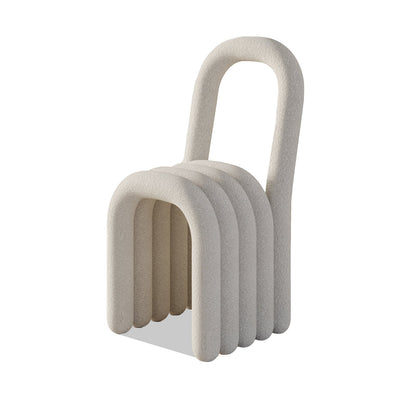 Aurora Bouclé Lounge Chair