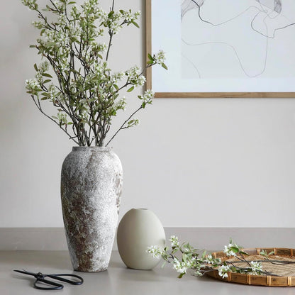 Rustic Ceramic Flower Vase