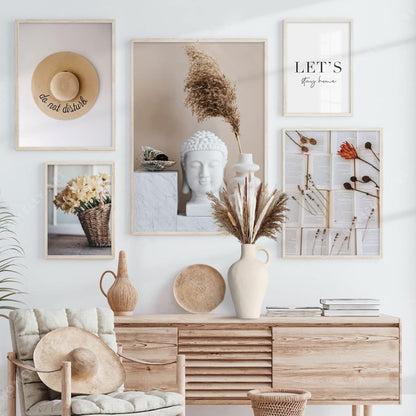 Heifgott Beige Ceramic Vase