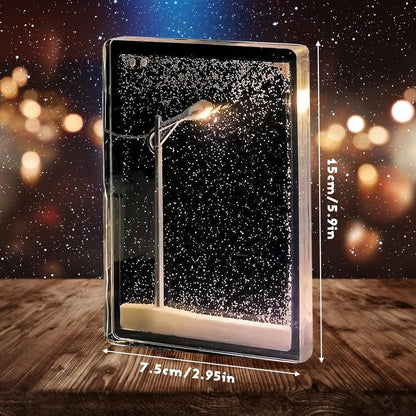 Snowy Night Flow Night Light