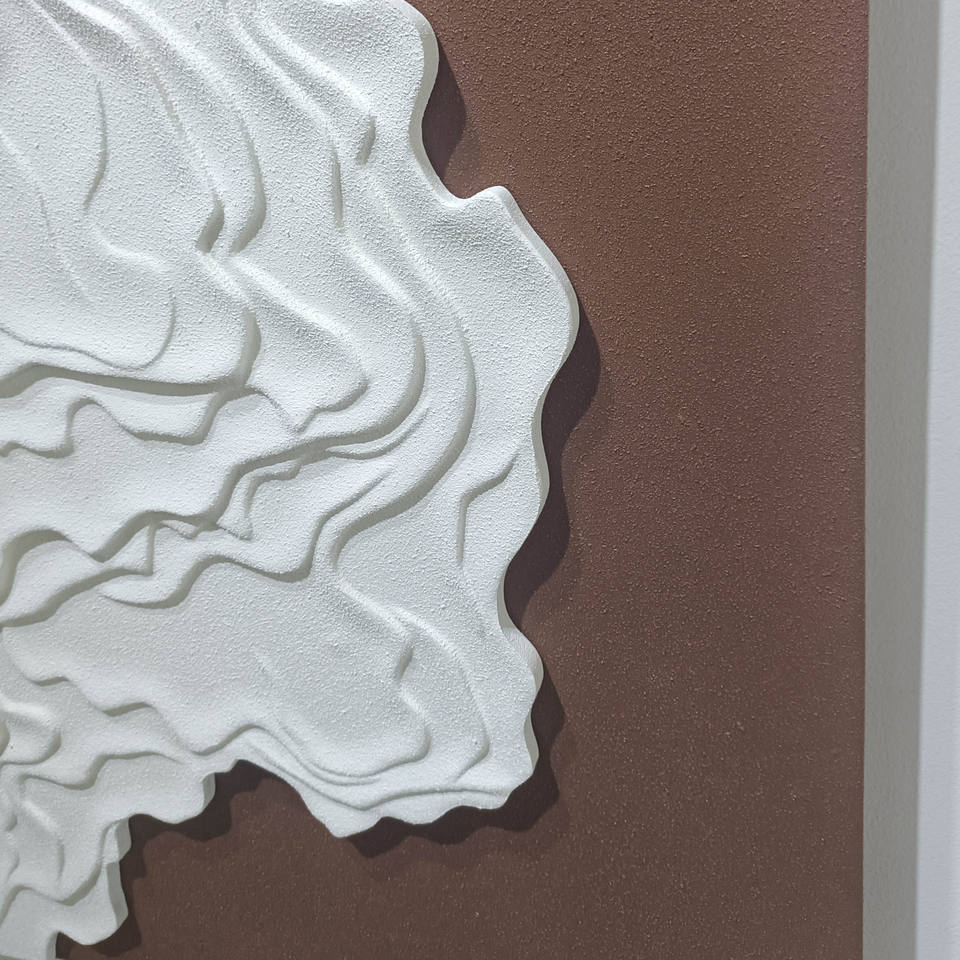 Modern Layered Topographic Wall Art
