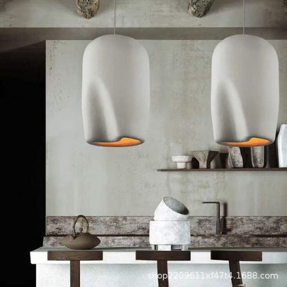 Wabi-Sabi Sculptural Pendant Light