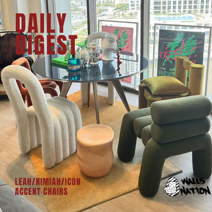 Verda Bouclé Accent Chair