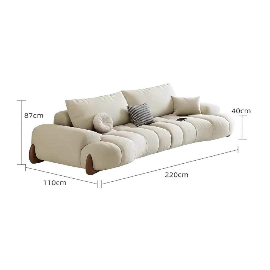 Full Sofa Set 1 (Footstool + Single Seat + 2S Sofa + 3S Sofa)