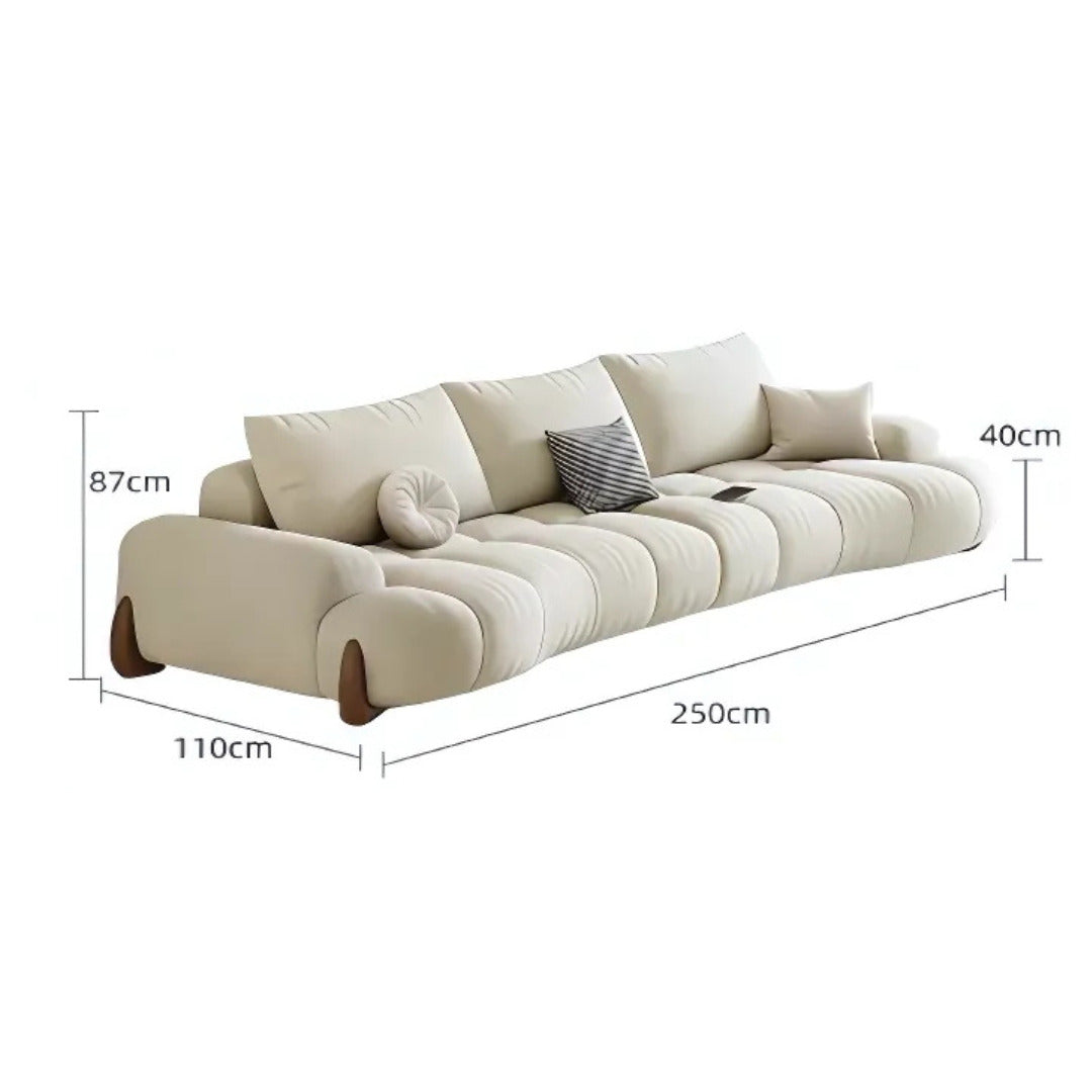 Full Sofa Set 1 (Footstool + Single Seat + 2S Sofa + 3S Sofa)
