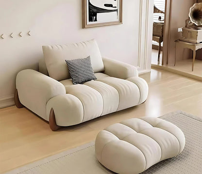Full Sofa Set 1 (Footstool + Single Seat + 2S Sofa + 3S Sofa)