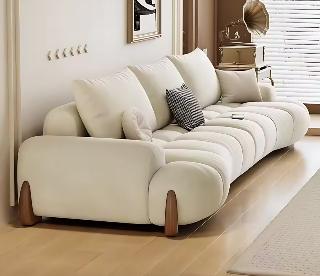 Full Sofa Set 1 (Footstool + Single Seat + 2S Sofa + 3S Sofa)