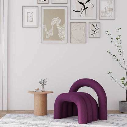 Arco Velvet Accent Chair