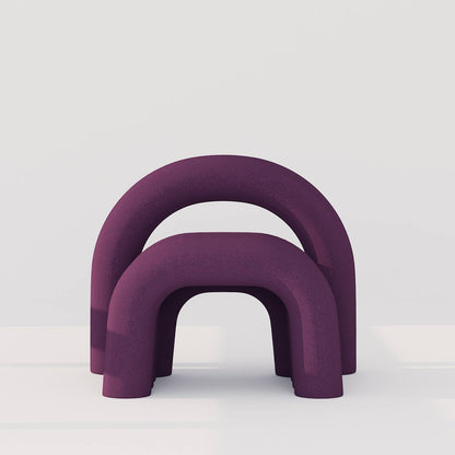 Arco Velvet Accent Chair