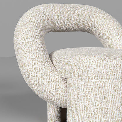 Ring Armchair – Off-White Bouclé