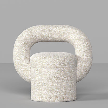 Ring Armchair – Off-White Bouclé